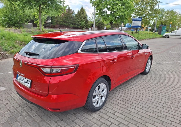 Renault Megane cena 64500 przebieg: 55200, rok produkcji 2019 z Sosnowiec małe 92